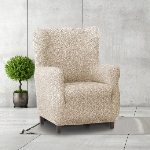 Funda superelástica para sillón orejero modelo Roc – Elegancia y Protección Total