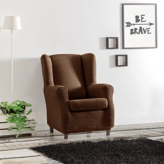 Funda elástica para sillón orejero modelo Aquiles