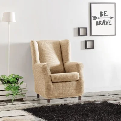Funda elástica para sillón orejero modelo Aquiles