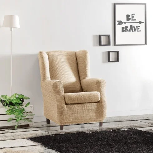 Funda para Sillón Orejero Aquiles – Dúplex Ajustable y Estilosa