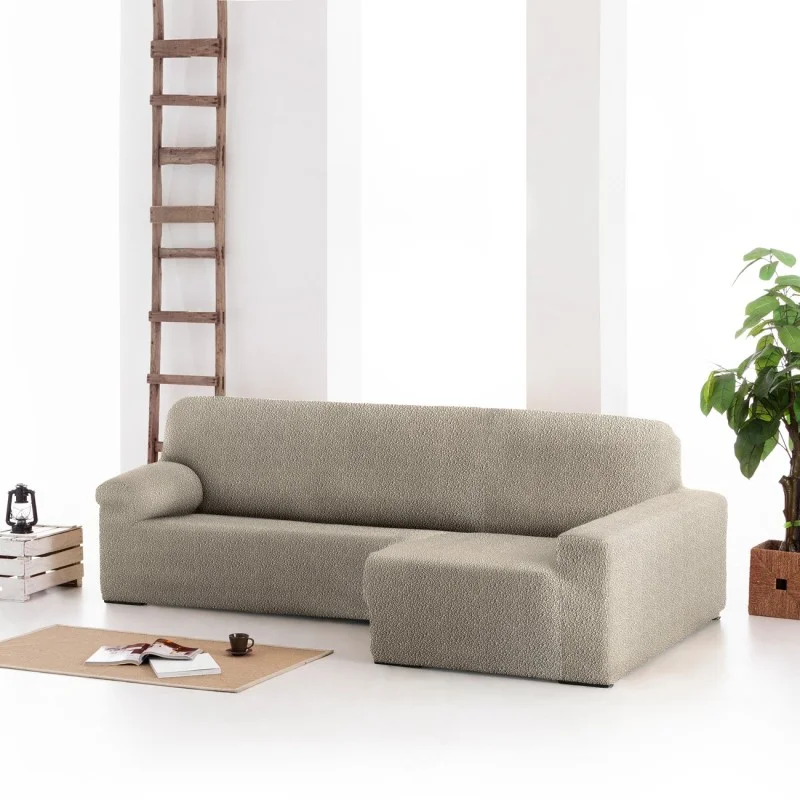 Funda para chaise longue superelástica modelo Roc Funda para chaise longue superelástica modelo Roc