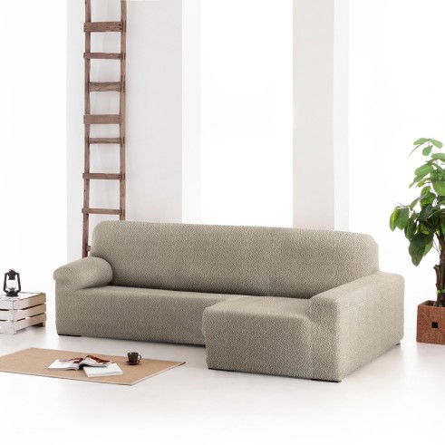 Funda para chaise longue superelástica modelo Roc – Protección y Estilo Sofisticado