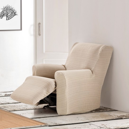 Funda elástica para sillón relax pies juntos modelo Aquiles