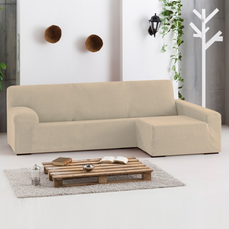 Funda para chaise longue bielástica modelo Dorian – Estilo y Adaptabilidad Funda para chaise longue bielástica modelo Dorian – Estilo y Adaptabilidad