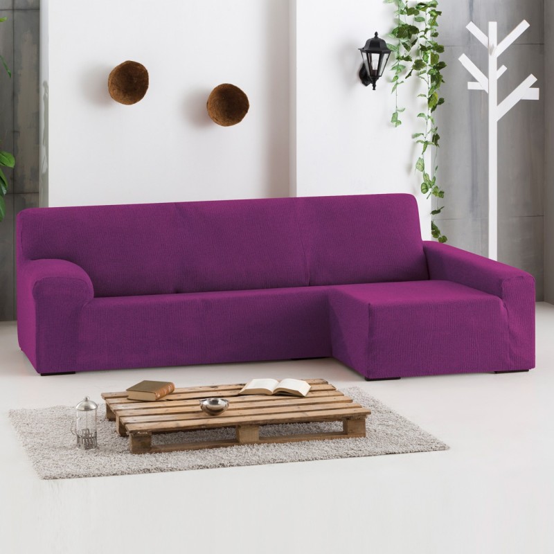 Funda para chaise longue bielástica modelo Dorian – Estilo y Adaptabilidad Funda para chaise longue bielástica modelo Dorian – Estilo y Adaptabilidad