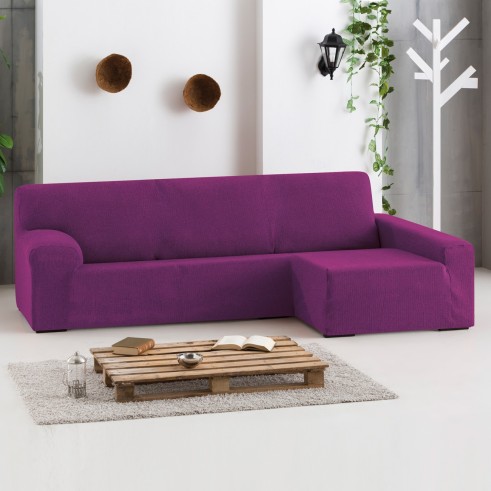 Funda para chaise longue bielástica modelo Dorian – Estilo y Adaptabilidad