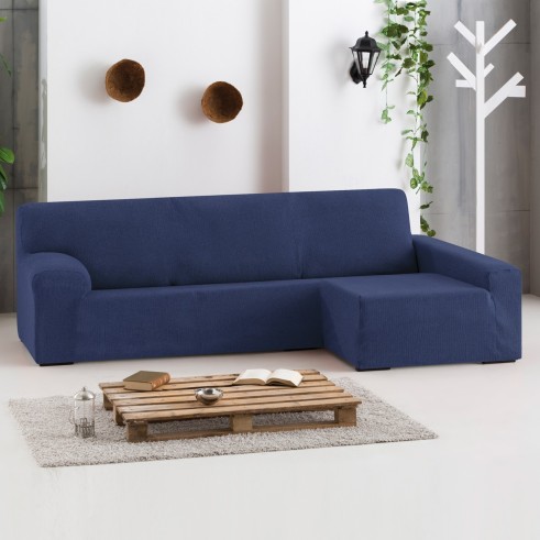 Funda para chaise longue bielástica modelo Dorian – Estilo y Adaptabilidad