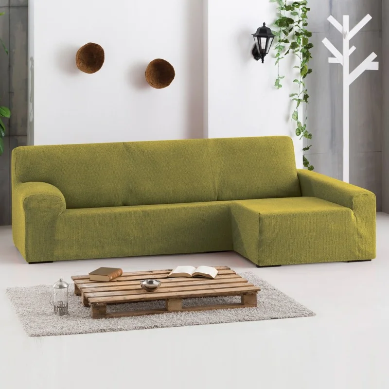 Funda para chaise longue bielástica modelo Dorian Funda para chaise longue bielástica modelo Dorian