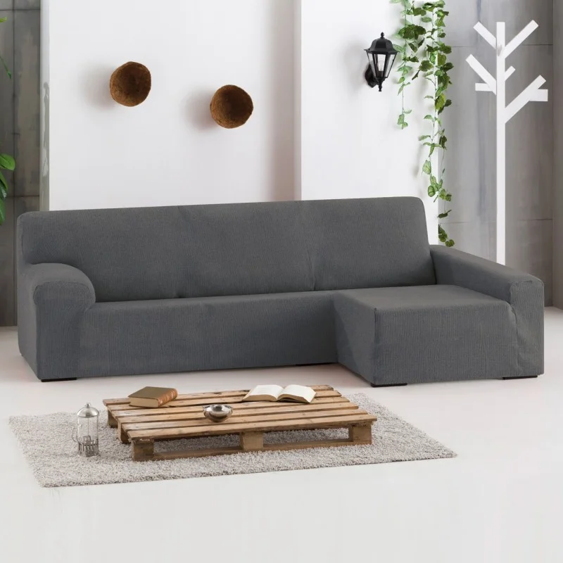 Funda para chaise longue bielástica modelo Dorian Funda para chaise longue bielástica modelo Dorian
