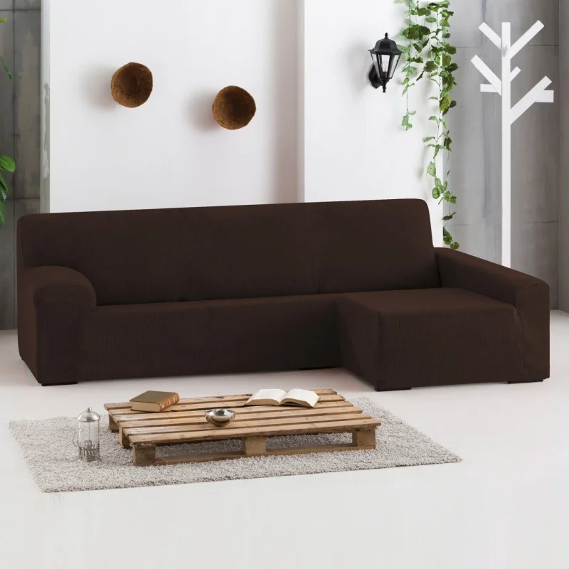 Funda para chaise longue bielástica modelo Dorian – Estilo y Adaptabilidad