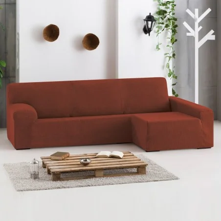 Funda para chaise longue bielástica modelo Dorian