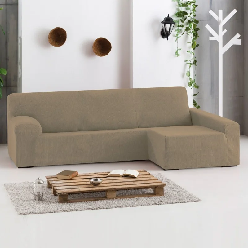 Funda para chaise longue bielástica modelo Dorian Funda para chaise longue bielástica modelo Dorian