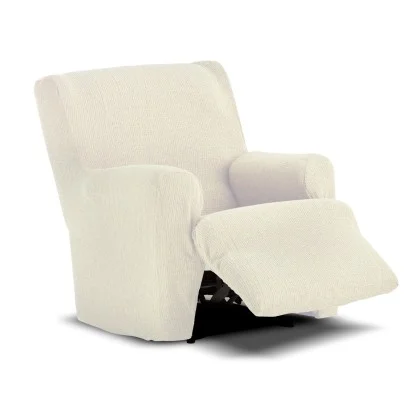 Funda bielástica para sillón relax pies juntos modelo Dorian
