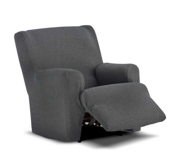 Funda bielástica para sillón relax pies juntos modelo Dorian