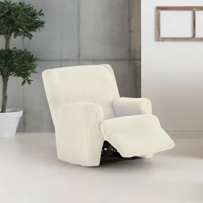 Funda bielástica para sillón relax pies juntos modelo Dorian