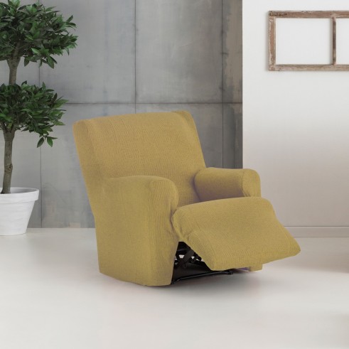 Funda bielástica para sillón relax pies juntos modelo Dorian – Protección Total y Estilo