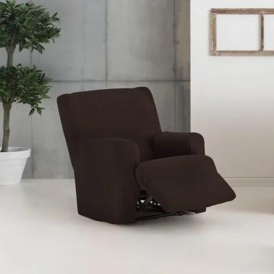 Funda bielástica para sillón relax pies juntos modelo Dorian