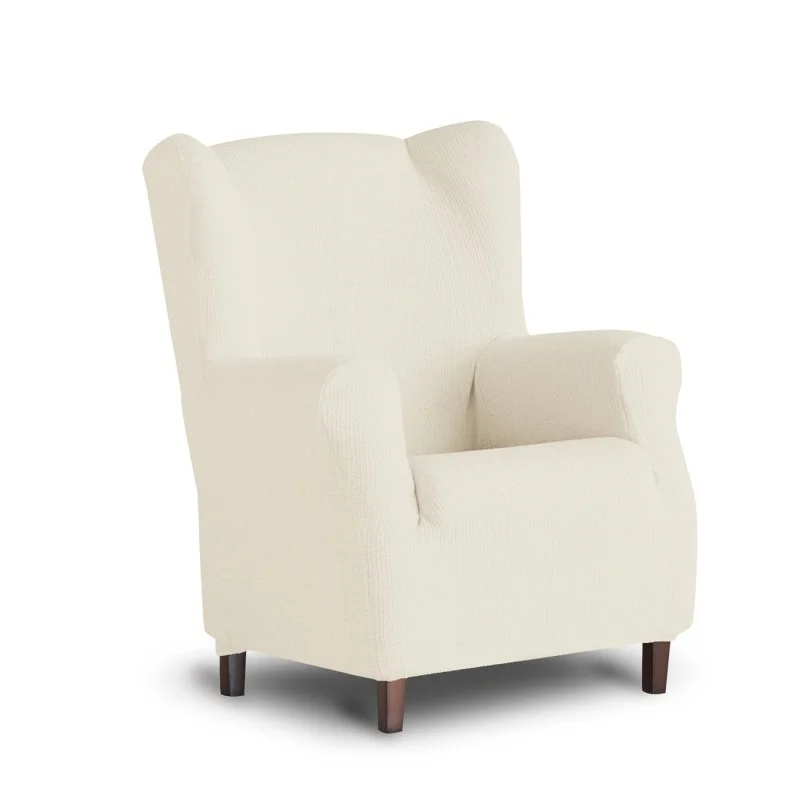 Funda bielástica para sillón orejero modelo Dorian – Elegancia y Protección
