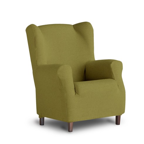 Funda bielástica para sillón orejero modelo Dorian – Elegancia y Protección
