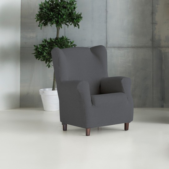 Funda bielástica para sillón orejero modelo Dorian
