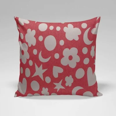 Funda de cojín Fansasy Rojo