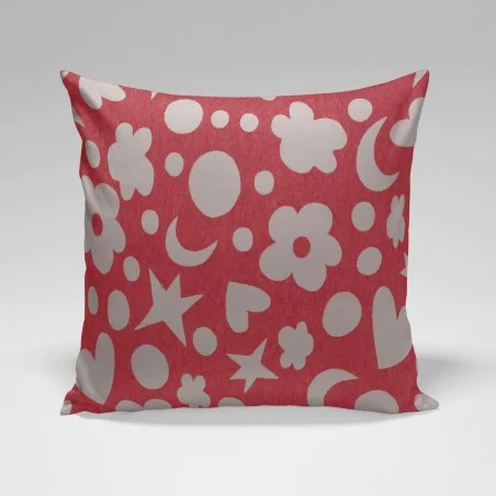 Funda de cojín Fansasy Rojo