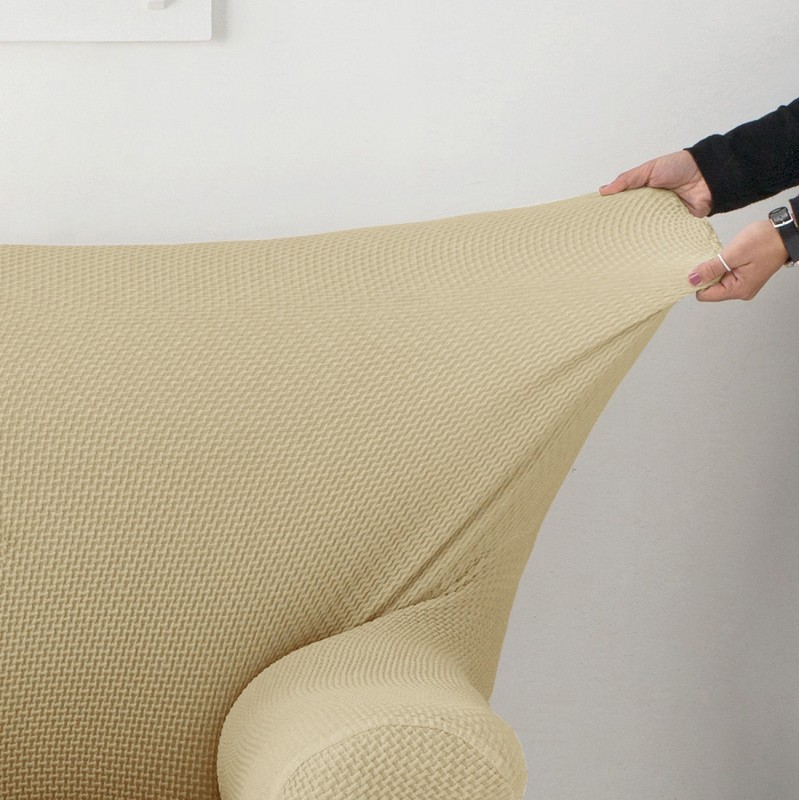 Funda bielástica para sillón modelo Cora – Comodidad y Estilo Funda bielástica para sillón modelo Cora – Comodidad y Estilo