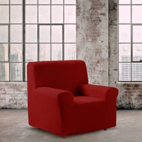 Funda bielástica para sillón modelo Cora – Comodidad y Estilo