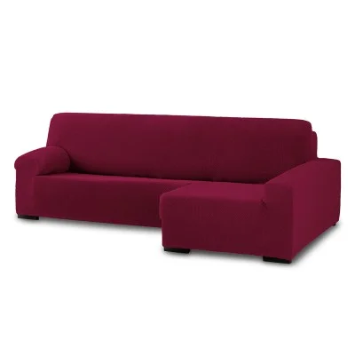 Funda para chaise longue bielástica modelo Cora