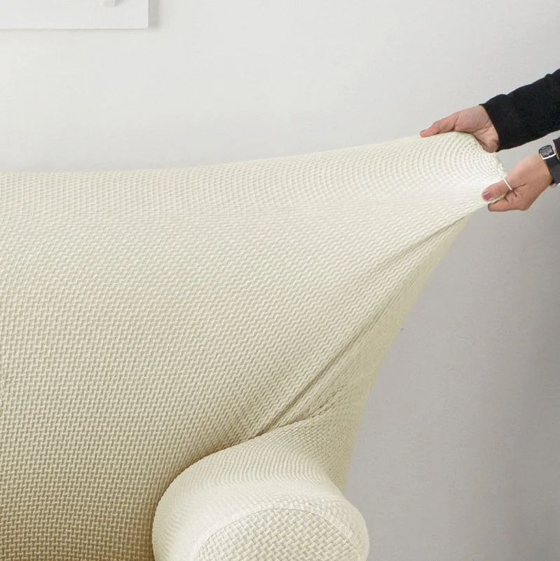 Funda para chaise longue bielástica modelo Cora Funda para chaise longue bielástica modelo Cora