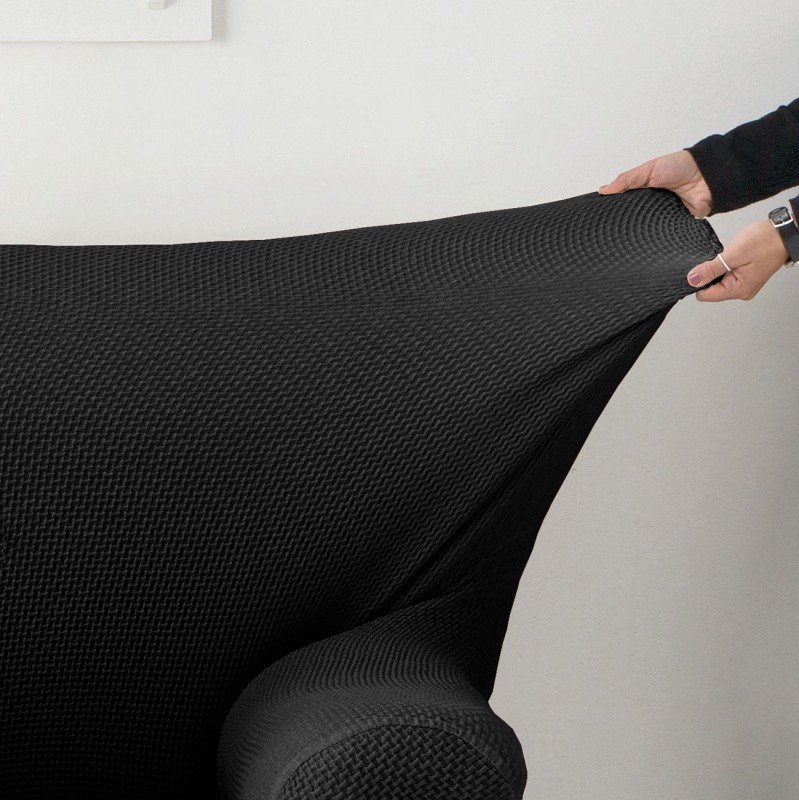 Funda para chaise longue bielástica modelo Cora – Elegancia y Adaptabilidad
