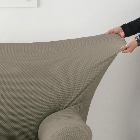 Funda para chaise longue bielástica modelo Cora