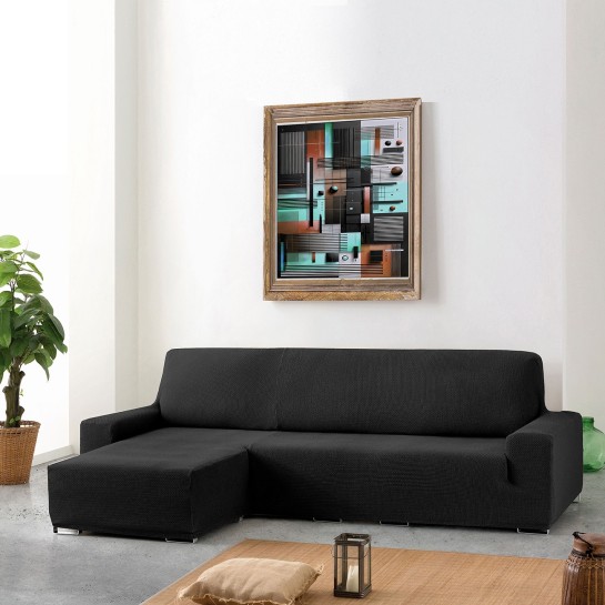 Funda para chaise longue bielástica modelo Cora