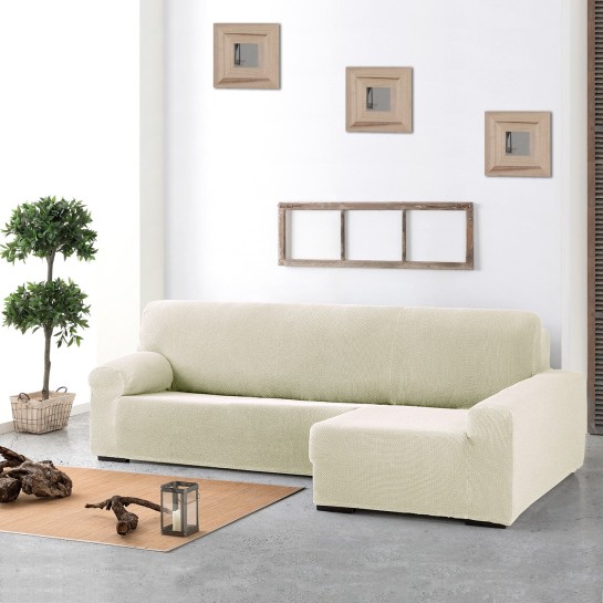 Funda para chaise longue bielástica modelo Cora