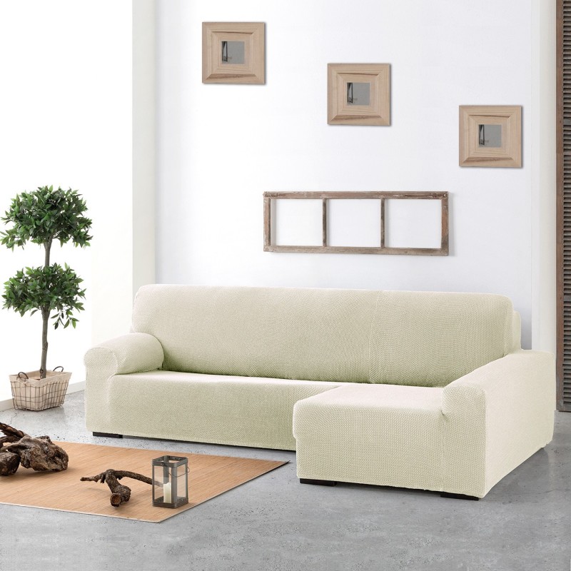 Funda para chaise longue bielástica modelo Cora – Elegancia y Adaptabilidad Funda para chaise longue bielástica modelo Cora – Elegancia y Adaptabilidad