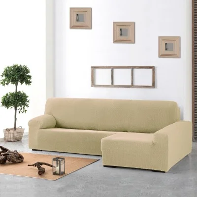 Funda para chaise longue bielástica modelo Cora