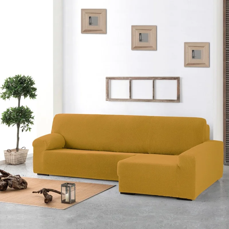 Funda para chaise longue bielástica modelo Cora Funda para chaise longue bielástica modelo Cora