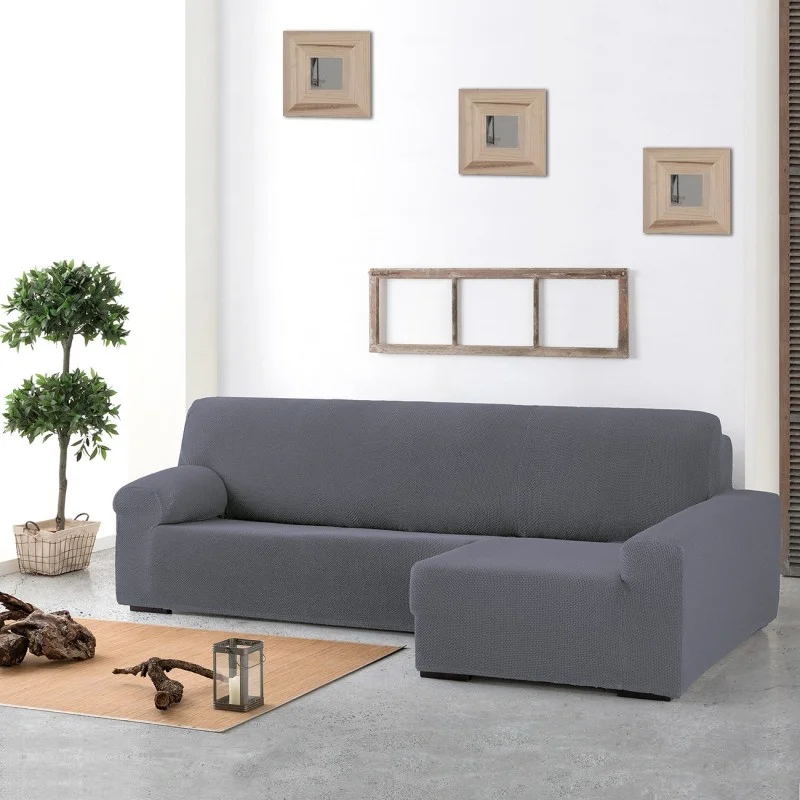 Funda para chaise longue bielástica modelo Cora Funda para chaise longue bielástica modelo Cora