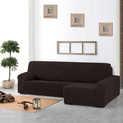 Funda para chaise longue bielástica modelo Cora