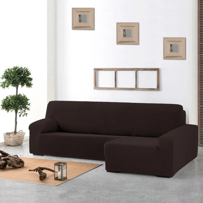 Funda para chaise longue bielástica modelo Cora Funda para chaise longue bielástica modelo Cora