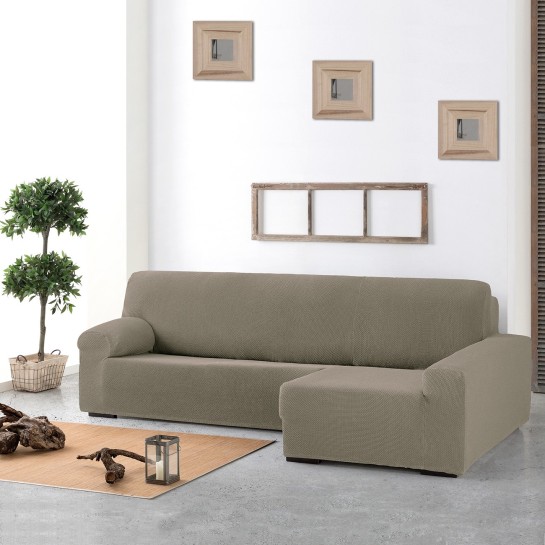 Funda para chaise longue bielástica modelo Cora