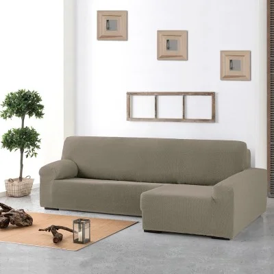 Funda para chaise longue bielástica modelo Cora
