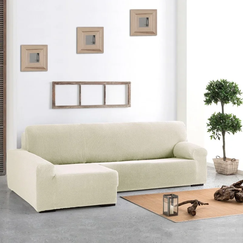 Funda para chaise longue bielástica modelo Cora Funda para chaise longue bielástica modelo Cora