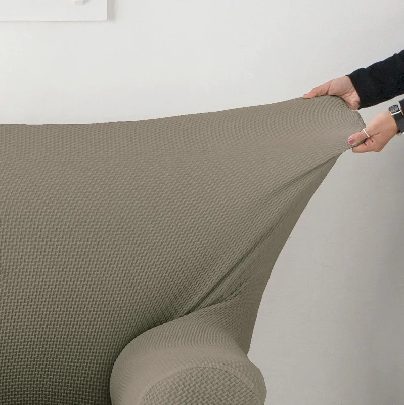 Funda bielástica para sillón orejero modelo Cora Funda bielástica para sillón orejero modelo Cora