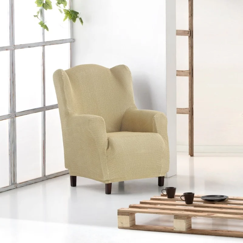 Funda bielástica para sillón orejero modelo Cora Funda bielástica para sillón orejero modelo Cora