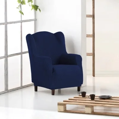 Funda bielástica para sillón orejero modelo Cora