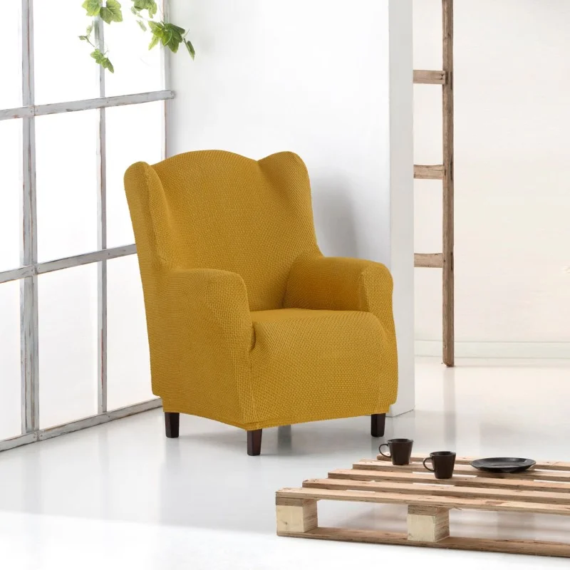 Funda bielástica para sillón orejero modelo Cora Funda bielástica para sillón orejero modelo Cora