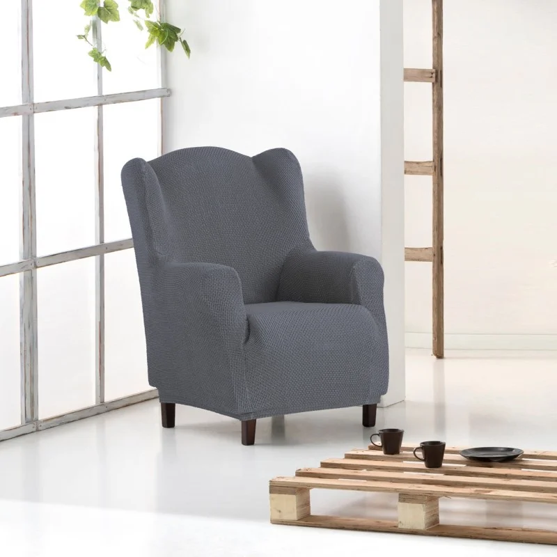 Funda bielástica para sillón orejero modelo Cora Funda bielástica para sillón orejero modelo Cora