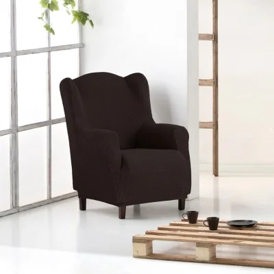 Funda bielástica para sillón orejero modelo Cora