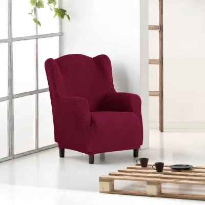 Funda bielástica para sillón orejero modelo Cora